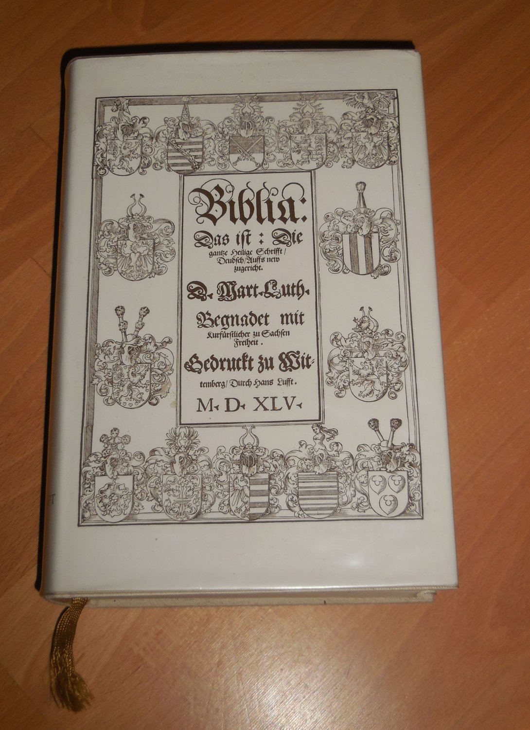 Biblia Germanica 1545.“ (Martin Luther ) – Buch gebraucht kaufen